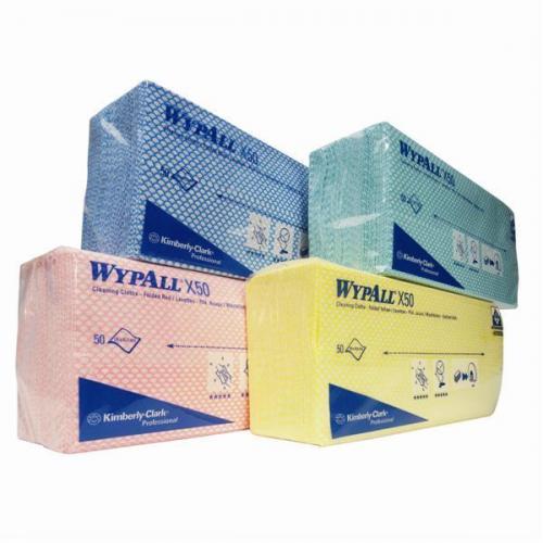 Wypall X80 Cleaning Cloths - R/B/Y/G